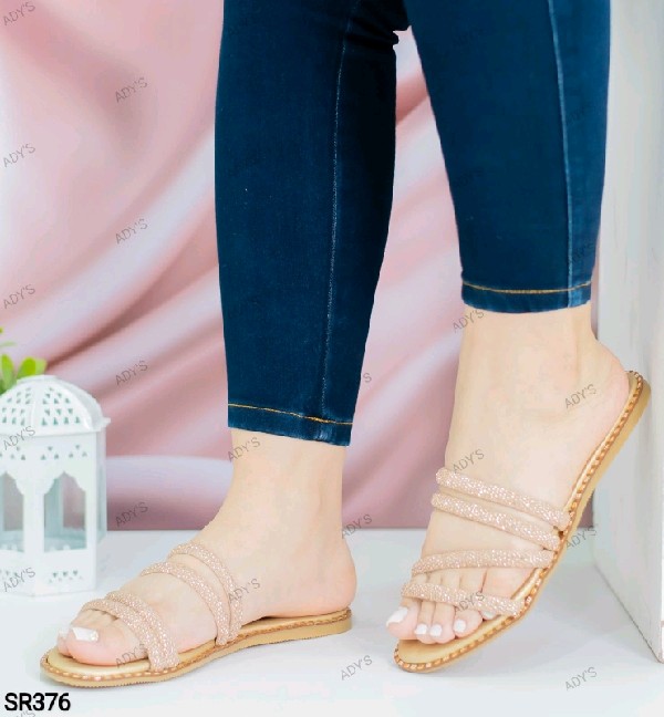 SR376 -  Sandalia ribete de Brillos