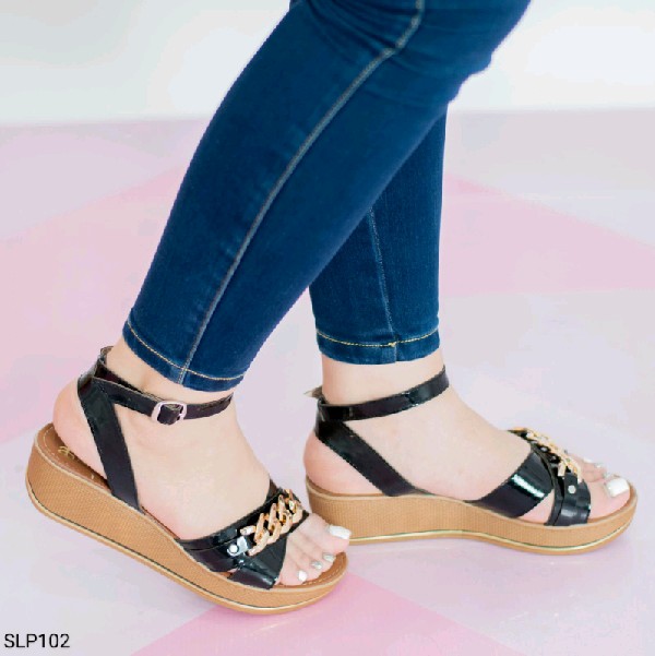 SLP102 -  Sandalia tacon Mistique