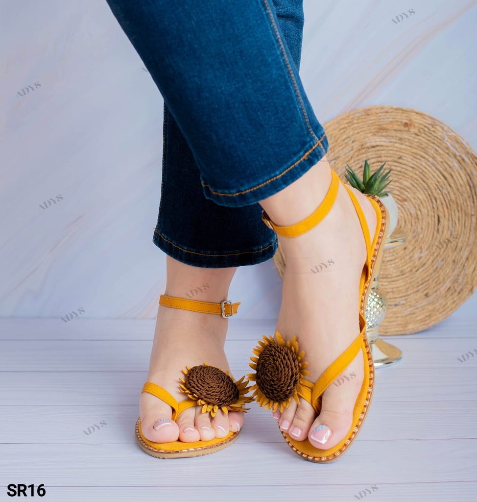 SR16 -  Sandalia ribete de Brillos