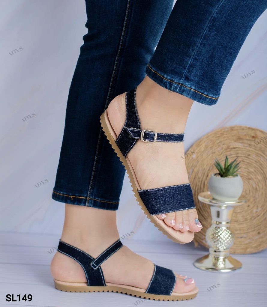 SL149 -  Sandalia Básica Plana