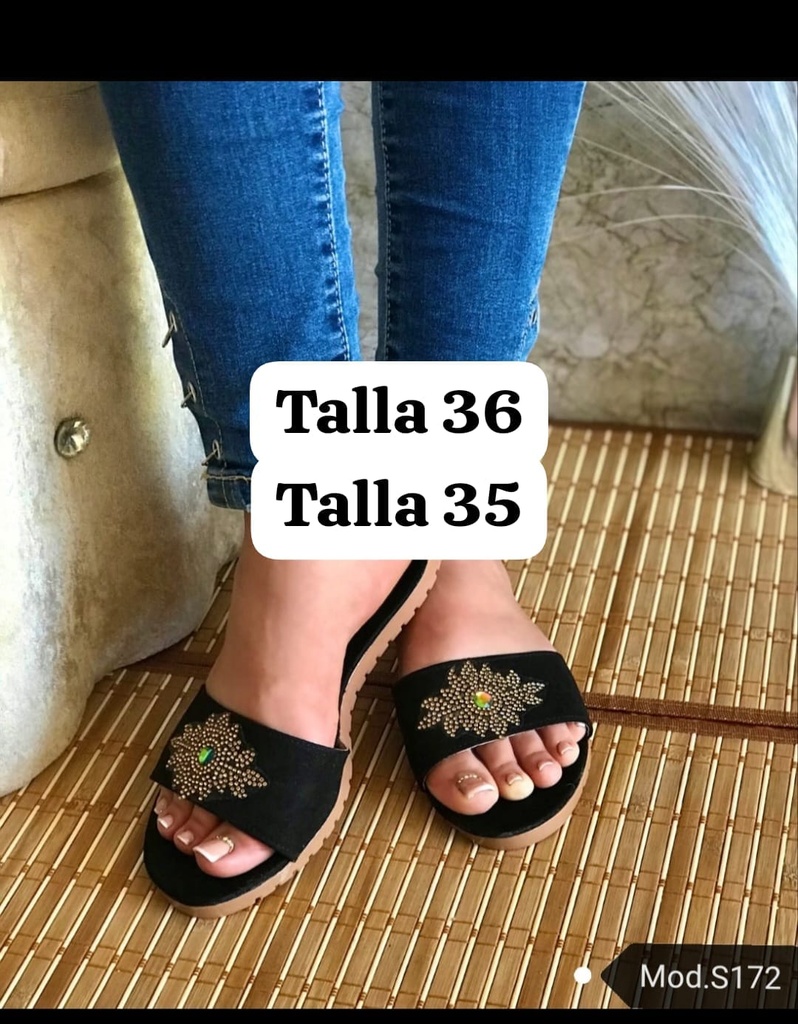 S712 -  Sandalia Básica Plana