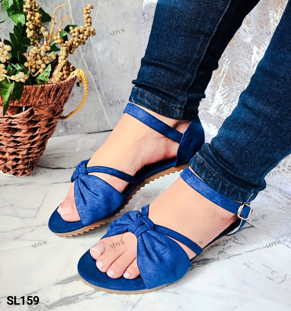 SL159 -  Sandalia Básica Plana