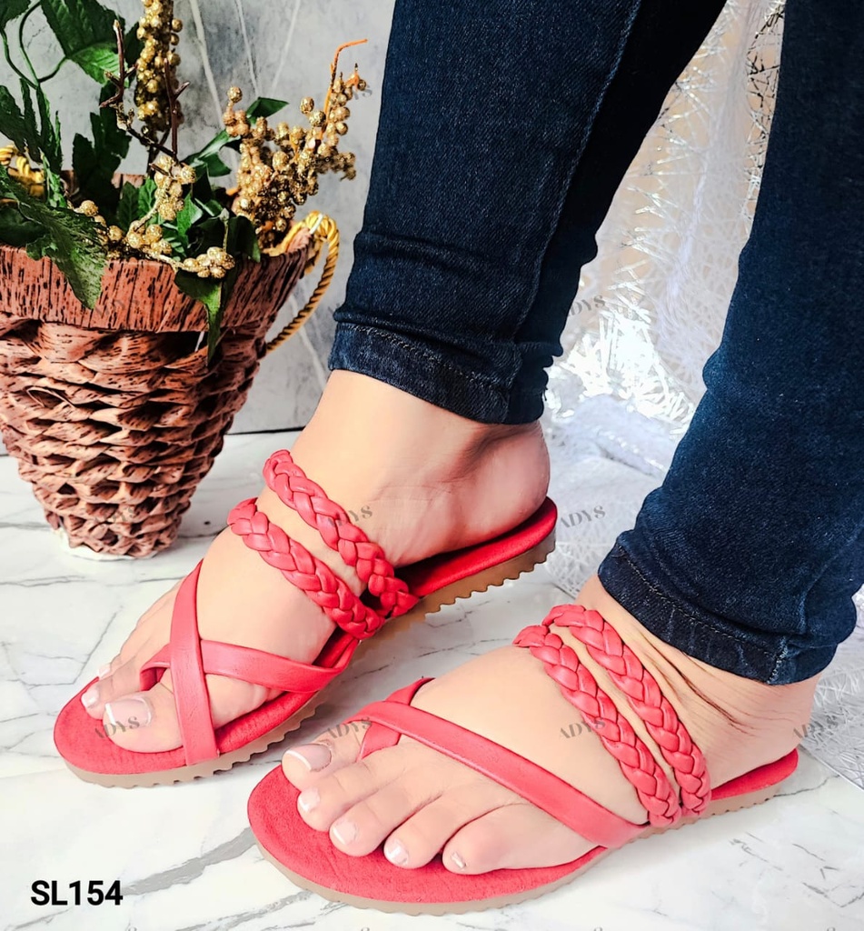 SL154 -  Sandalia Básica Plana