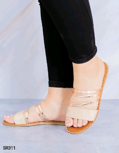 SR311 -  Sandalia ribete de Brillos