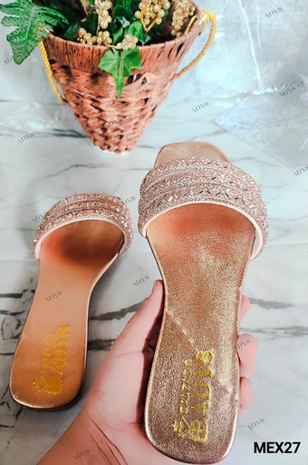 MEX27 -  SANDALIA DE BRILLOS MEXICANA