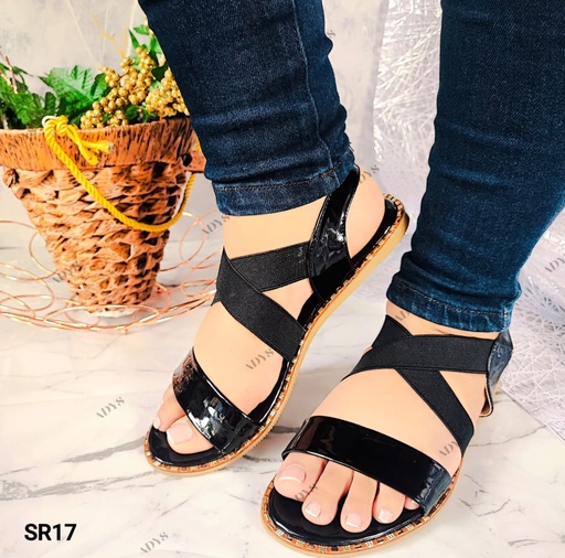 SR17 -  Sandalia ribete de Brillos
